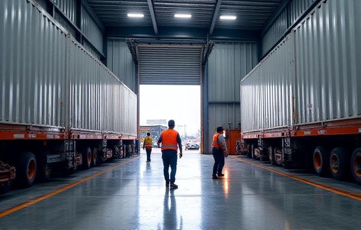 Industrial forwarding hub in Fresh Meadows NY